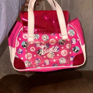 Barbie Pink and White Mini Bag